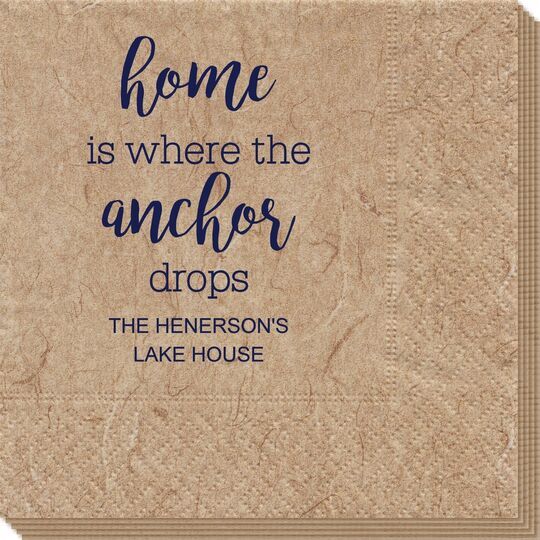 Home is Where the Anchor Drops Bali Napkins